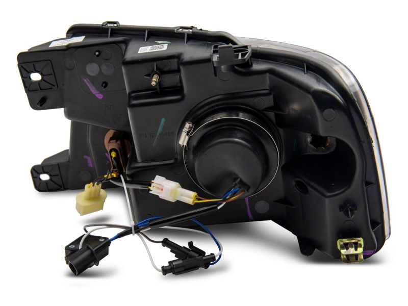 Raxiom for 2004-2008 Ford F-150 Axial Series Projector Headlights w/ SEQL LED Bar- Blk Housing (Clear Lens) - Image 7