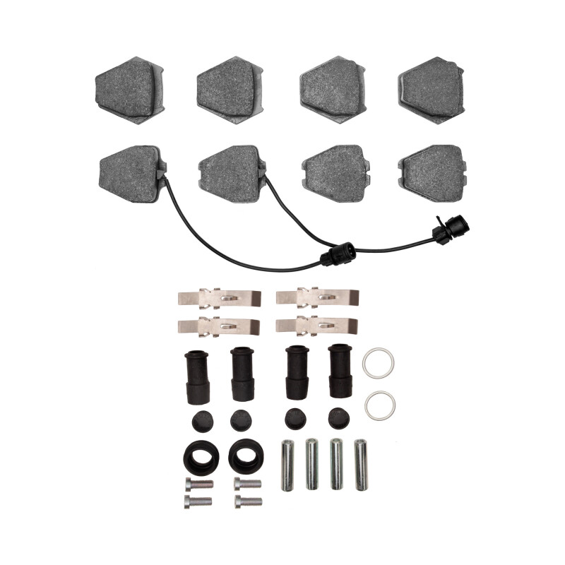 R1 Concepts for 00-03 Audi A8 Front Track/Street Pads & Hardware Kit