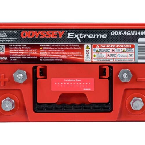 Odyssey Battery Marine/RV Extreme AGM Battery (34M-PC1500ST) - Image 3