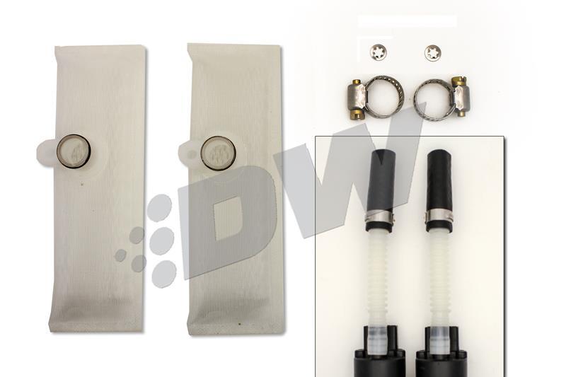DeatschWerks DW300C 340lph Compact Fuel Pump with Install Kit for 2003-2004 Ford Mustang Cobra (2 Pumps) - Image 4