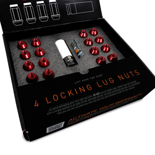 Mishimoto Aluminum Locking Lug Nuts M12x1.25 20pc Set Black - Image 6