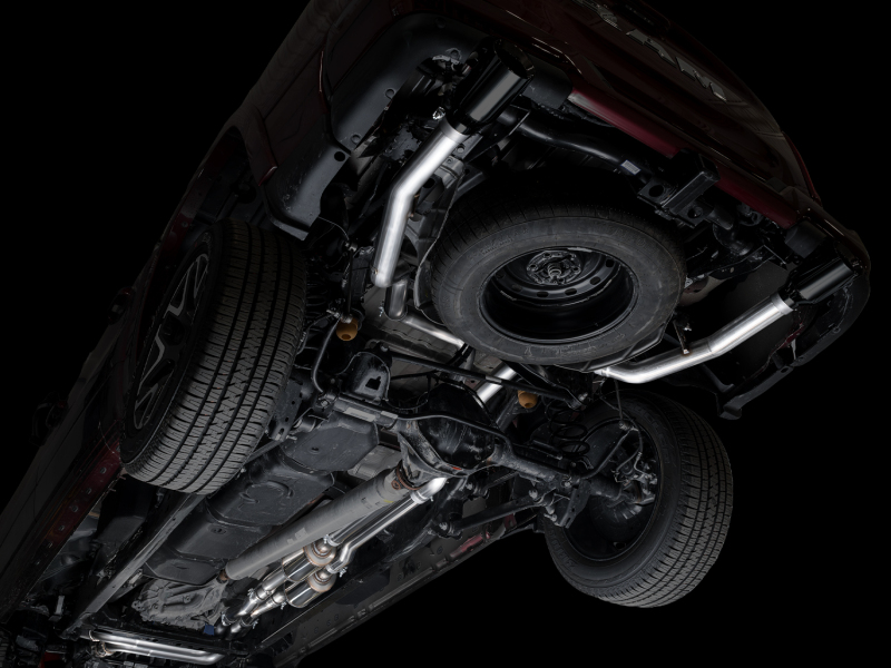 AWE Tuning Cat-Back Touring Exhaust - Diamond Black Tips for 25+ RAM 1500 3.0TT 0FG