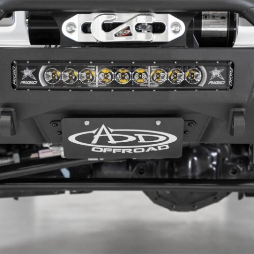 Addictive Desert Designs for 18-20 Jeep Gladiator JT Front License Plate Bracket - Image 4
