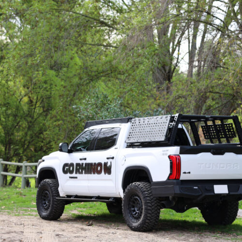 Go Rhino 22-23 Toyota Tundra CrewMax Cab 4dr E-BOARD E1 Electric Running Board Kit - Tex. Blk - Image 10