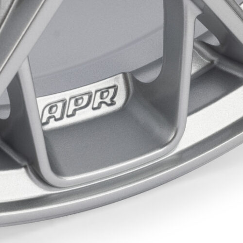 APR A02 Flow Formed - 19x8.5 - 5x112 - ET45 - 66.5mm Center Bore - Hyper Silver Wheel - Image 4