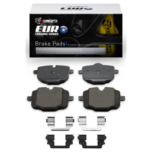 R1 2016-2025 BMW 740I xDrive Rear R1 Euro Ceramic Pads & Hardware Kit - Image 2