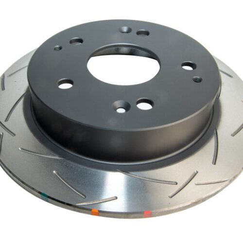 DBA 01-06 Honda Civic Type R Rear 4000 Series T3 Slotted Rotor - Image 5