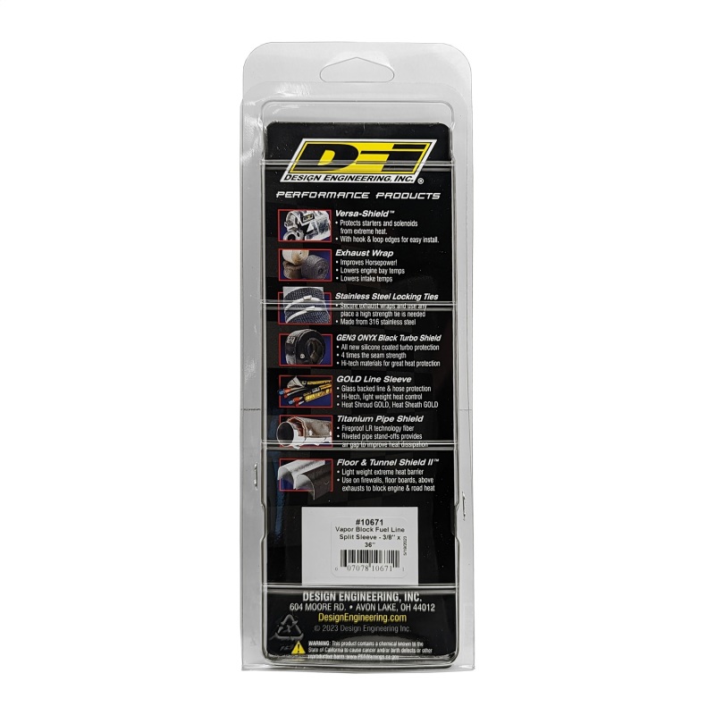 DEI Vapor Block Sleeve 3/8in x 36in - Image 3
