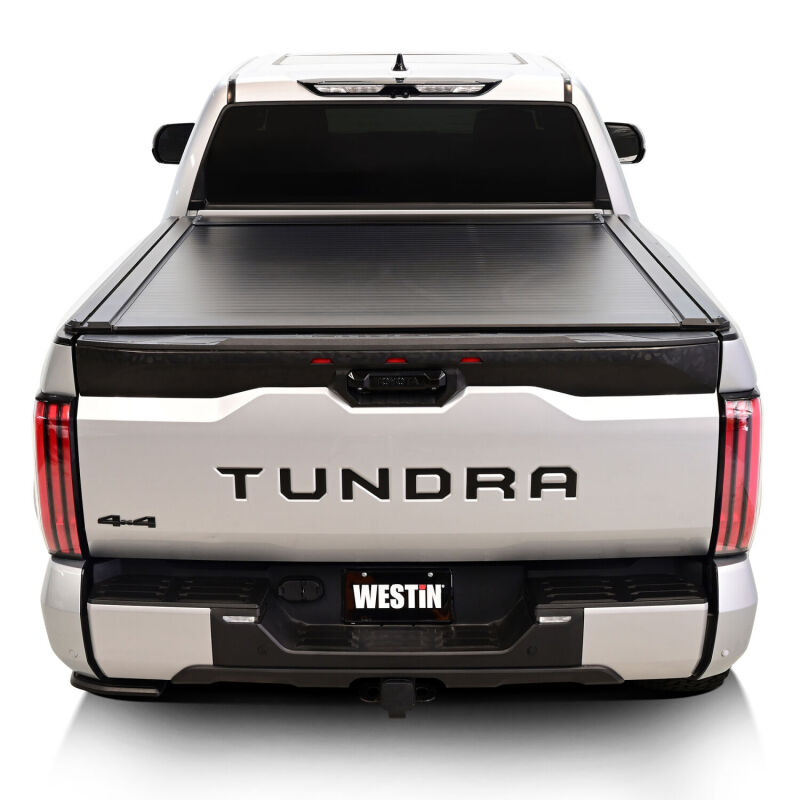 Westin 22-26 Toyota Tundra 5ft 5in. (66in.) Bed Electric Retractable Tonneau Cover - Black - Image 8