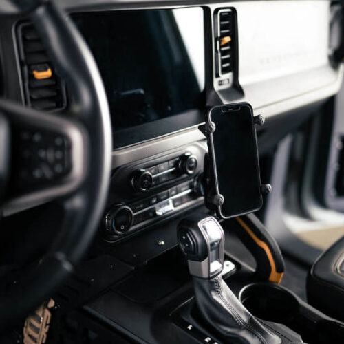 DV8 Offroad 21-23 Ford Bronco Center Console Molle Panels & Bridge - Image 3