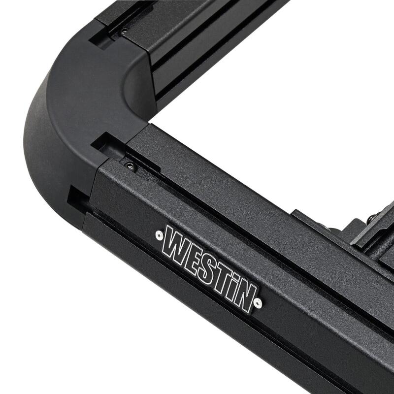 Westin EXP Roof Rack for Mid Size EXP Truck Cap (RACK ONLY - NO CAP) 45x55in. - Tex. Blk - Image 7