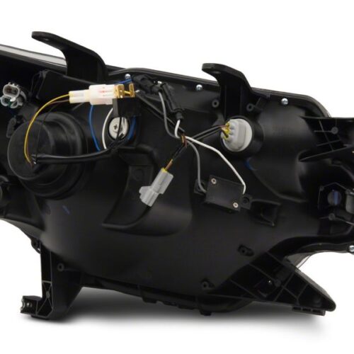 Raxiom for 2012-2015 Toyota Tacoma Axial Projector Headlights w/ SEQL LED Bar- Black Housing (Clear Lens) - Image 8