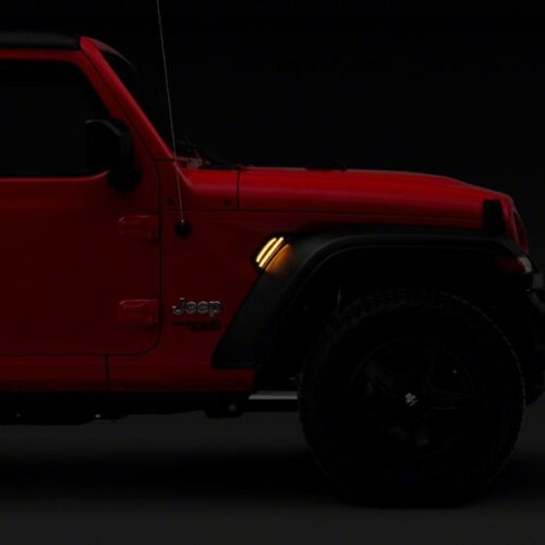 Raxiom for 2007-2018 Jeep Wrangler JK Axial Series Fender Vent LED Light - Image 6