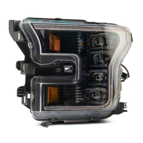 Raxiom for 2015-2017 Ford F-150 CXR Series LED Headlights- Black Housing- Clear Lens - Image 4