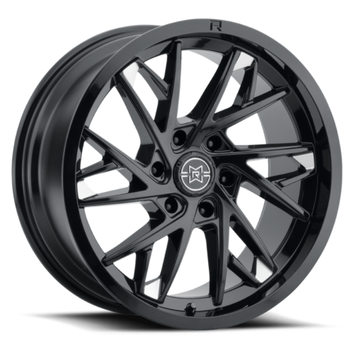 Method Raised MR801 20x9 / 6x5.5 BP / 12mm Offset / 106.25mm Bore - Gloss Black Milled Wheel