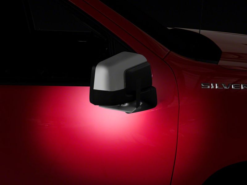 Raxiom for 2019-2023 Chevrolet Silverado 1500 Axial Series LED Mirror Puddle Lights - Image 6