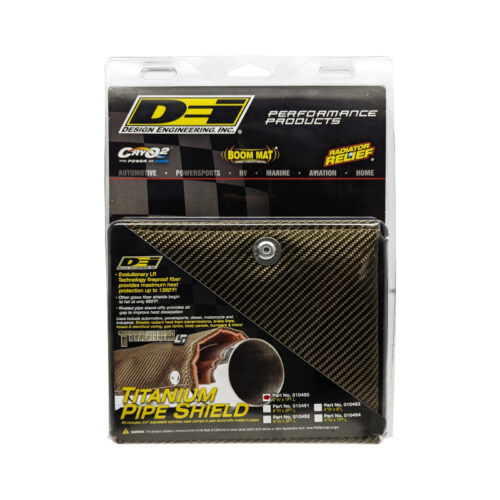 DEI Pipe Shield w/Stainless Steel Clamps - 6in x 12in - Titanium - Image 7