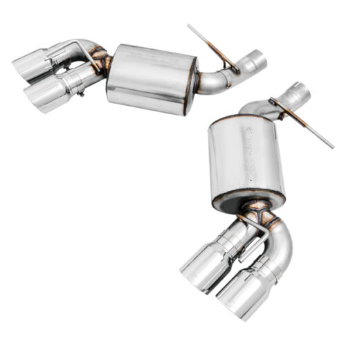 AWE Tuning Axle-Back Exhaust - Touring Edition (Quad Chrome Silver Tips) for 16-19 Chevrolet Camaro SS
