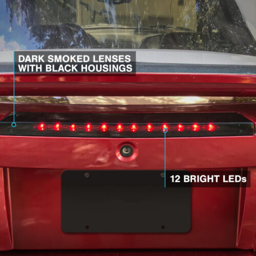 Raxiom for 1999-2004 Ford Mustang Excluding Cobra Axial Series LED Third Brake Light (Smoked) - Image 9