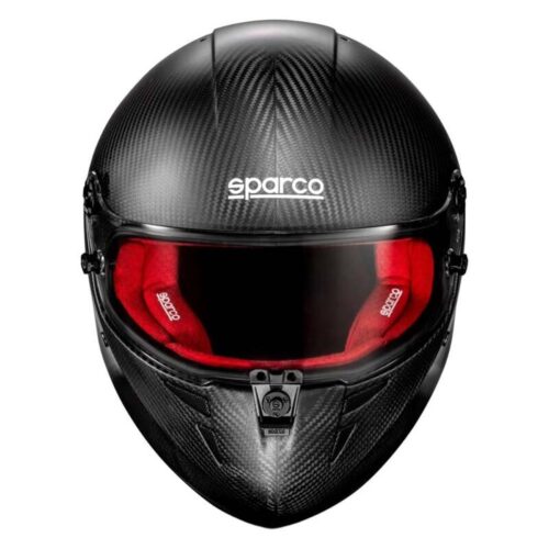 SPARCO Stealth RF Carbon Helmet - Medium - Red
