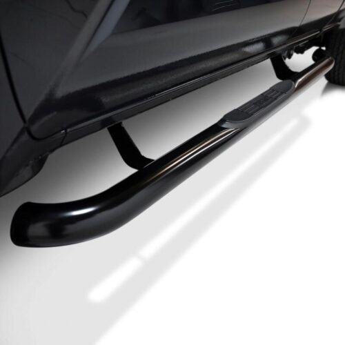 Westin 24-26 Toyota Tacoma Xtra Cab E-Series 3 Nerf Step Bars Black - Image 5