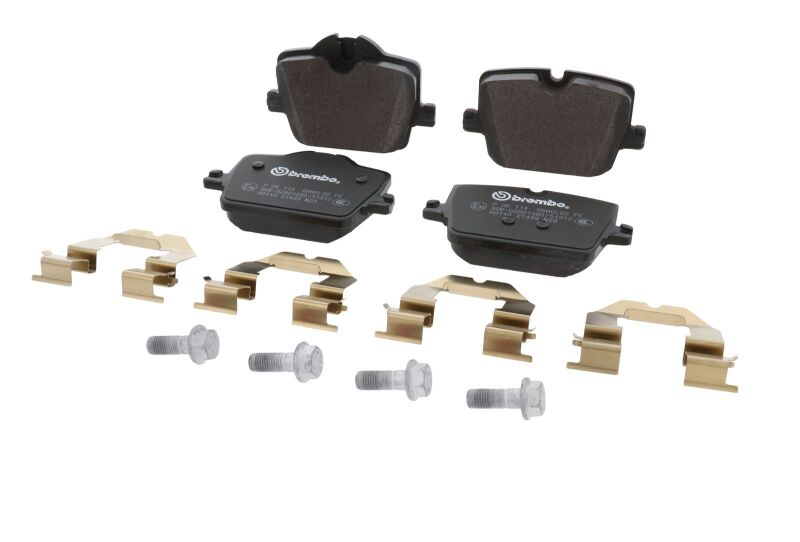 Brembo OE 2022 BMW i4/19-22 Z4/20-22 Toyota GR Supra PRIME Low-Met Brake Pad - Rear - Image 5