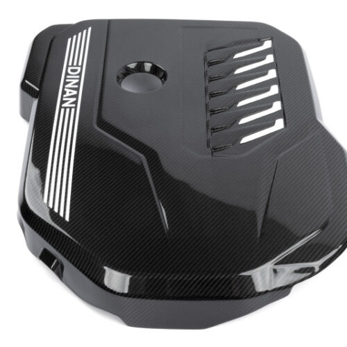 Dinan for 19-26 BMW B58D (G01/G02/G20/G22/G23/G26/G42) Gloss Carbon Fiber Engine Cover w/Matte Accents - Image 7