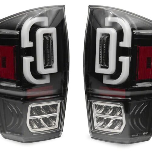 Raxiom for 2016-2023 Toyota Tacoma XW Series Sequential LED Tail Lights- Black Housing- Clear Lens - Image 6