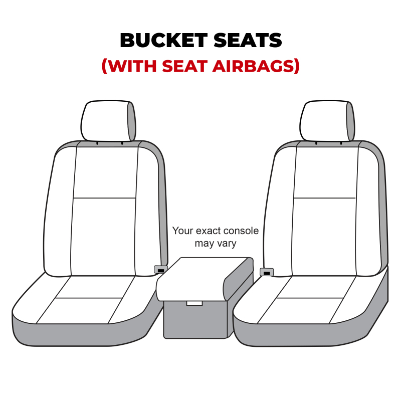 Covercraft 19-24 Dodge Ram Polycotton SeatSaver Custom Front Row Seat Covers - Charcoal - Image 8