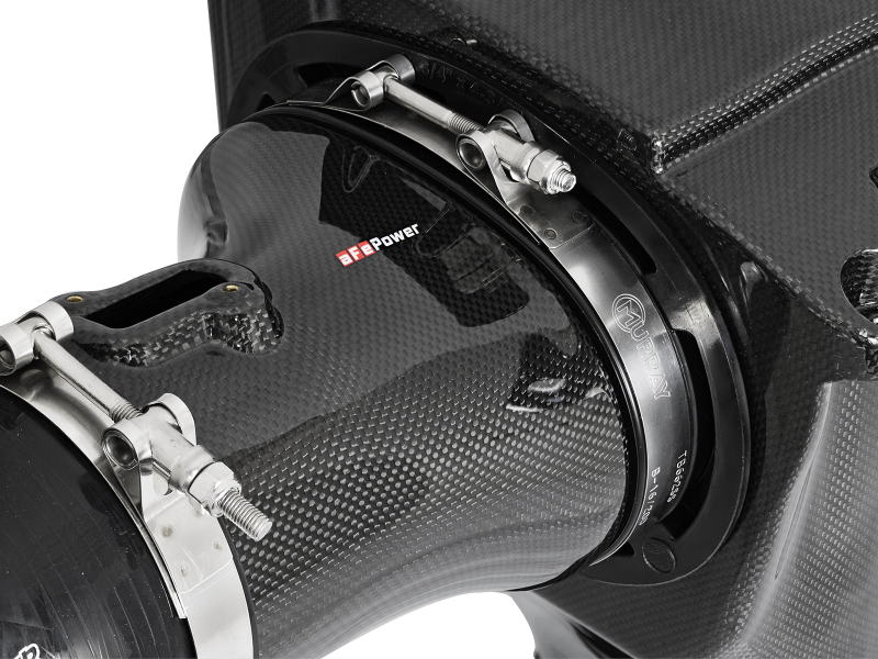 aFe Power Momentum GT Black Series Carbon Fiber CAIS 15-16 Dodge Challenger SRT Hellcat V8-6.2L (sc) - Image 5