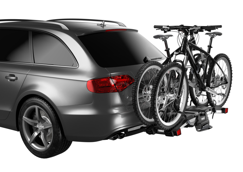 Thule EasyFold XT 2 - Fully Foldable Platform Hitch Bike Rack (Up to 2 Bikes) - Black/Silver - Image 7