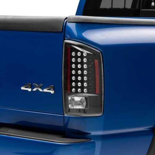 Raxiom for 2007-2008 Dodge RAM 1500 LED Tail Lights- Black Housing (Clear Lens) - Image 3