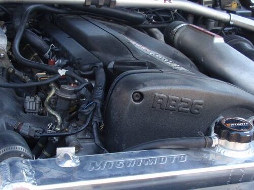 Mishimoto R33/R34 Nissan Skyline (NON R34 GTR) Manual Aluminum Radiator - Image 7