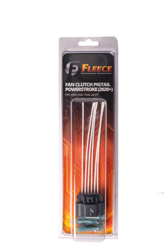 Fleece Performance FPE-HAR-FMC-FAN-20-PT 20-24 Ford F-250/F-350 Powerstroke 6in Cooling Fan Pigtail - Image 4