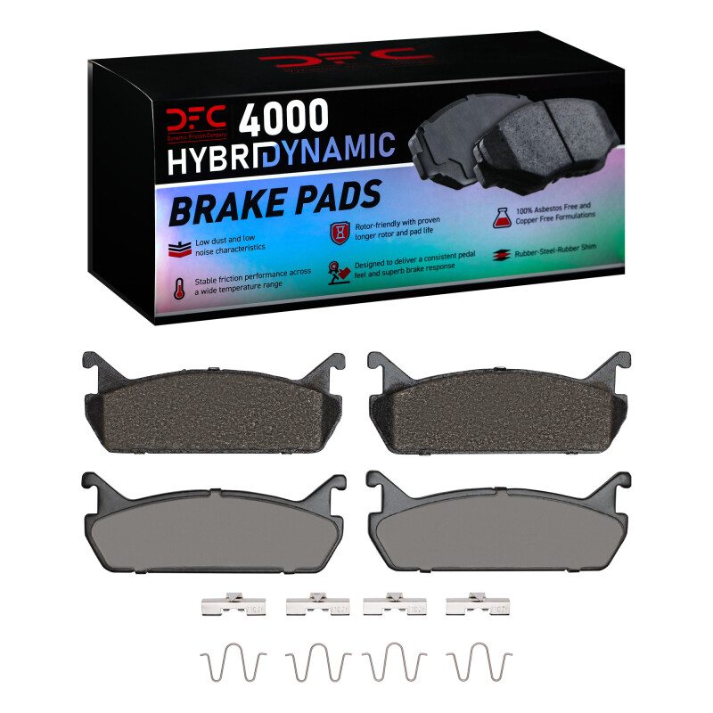 DFC 90-93 Mazda Miata Rear 4000 HybriDynamic Brake Pads and Hardware Kit - Image 2