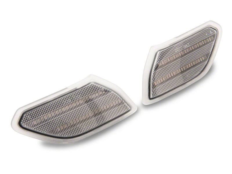 Raxiom for 2018-2023 Jeep Wrangler JL Axial Series LED Fender Flare Marker Lights- Clear - Image 4