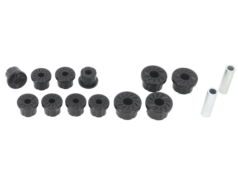 Whiteline 1986-1995 Suzuki Samurai Front Leaf Spring Eye And Shackle Bushings - Image 2