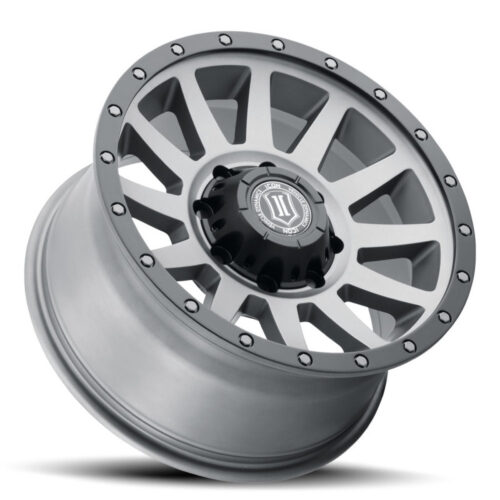 Alternative view of ICON Compression HD 18x9 8x170 6mm Offset 5.25in BS Titanium Wheel