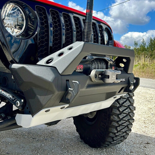 Rival 2007-2026 Jeep Wrangler 2020-2026 Jeep Gladiator Front Aluminum Bumper - Image 8