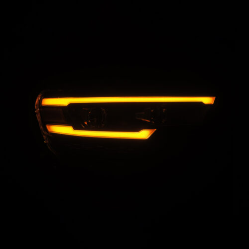 AlphaRex 25-26 Dodge Ram 1500 Luxx LED Proj Headlights -Black w/Activ Lit/ Seq Signal/Switchbk DRL - Image 5