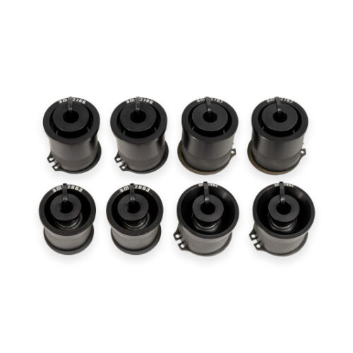 BMR 97-04 Chevrolet Corvette C5 / 05-13 C6 Rear Upper & Lower Control Arms Bearing Kit - Black - Image 2