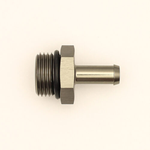 Alternative view of DeatschWerks 8AN ORB Male To 5/16in. Male Barb Fitting (Incl. O-Ring)