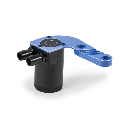 Alternative view of Mishimoto Baffled Oil Catch Can - Yas Marina Blue for 15-20 BMW F8X M3/M4