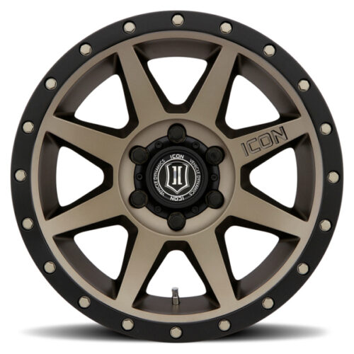 Alternative view of ICON Rebound 18x9 6x5.5 25mm Offset 6in BS 95.1mm Bore Bronze Wheel