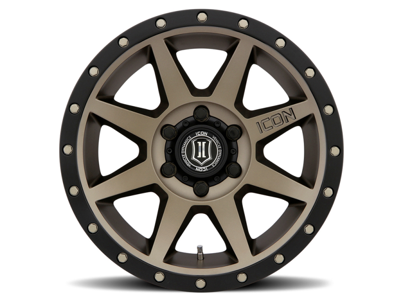ICON Rebound 18x9 6x5.5 25mm Offset 6in BS 95.1mm Bore Bronze Wheel - Image 2