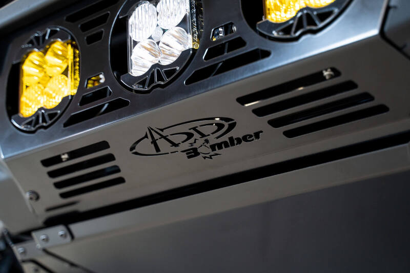 Addictive Desert Designs for 21-22 Ford Bronco Bomber Front Bumper (w/ 3 Baja Designs LP4 Mounts) - Image 10