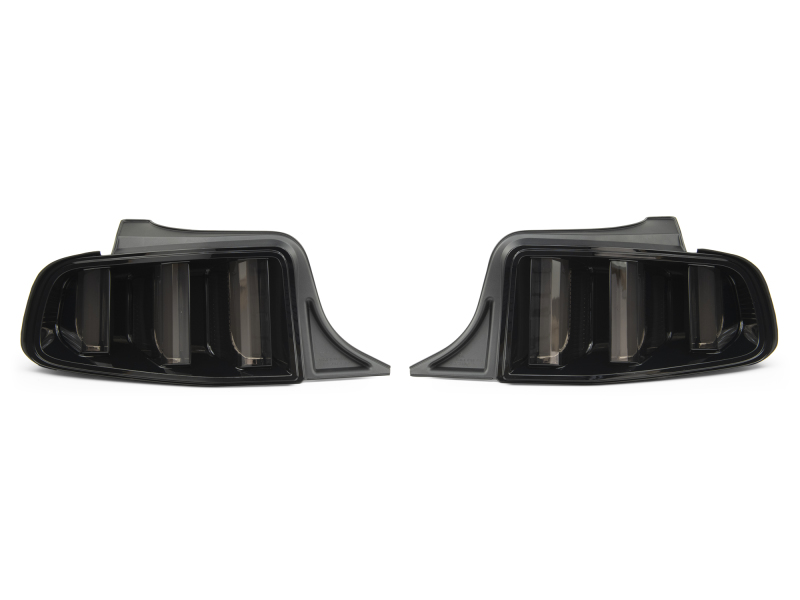 Raxiom for 2013-2014 Ford Mustang Vector V2 Tail Lights- Black Housing (Clear Lens) - Image 4