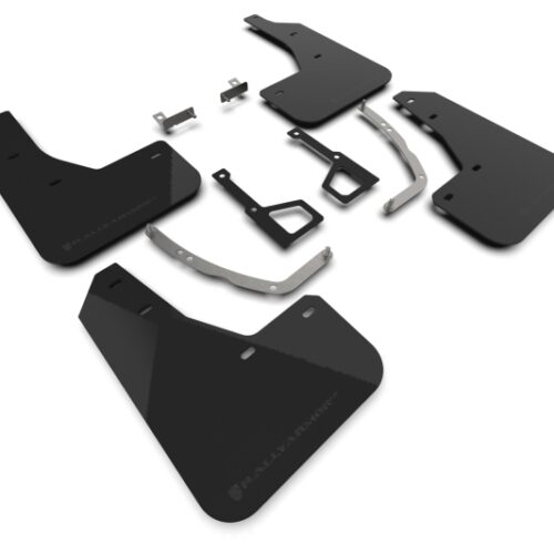 Rally Armor 25-26 Hyundai Ioniq 5 XRT Black Mud Flap Metallic Black Logo