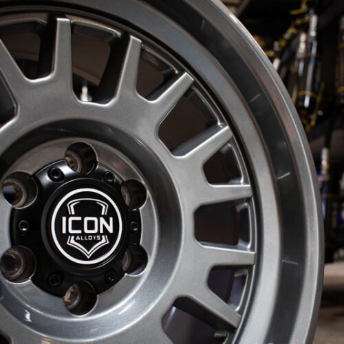 ICON Anza 17x8.5 / 6x5.5 / 25mm Offset / 5.75in BS - Gun Metal Wheel - Image 4