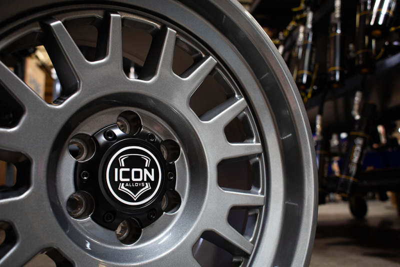 ICON Anza 17x8.5 / 6x5.5 / 25mm Offset / 5.75in BS - Gun Metal Wheel - Image 4